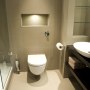 Penthouse Apartment, Richmond Hill | En-suite shower room | Interior Designers